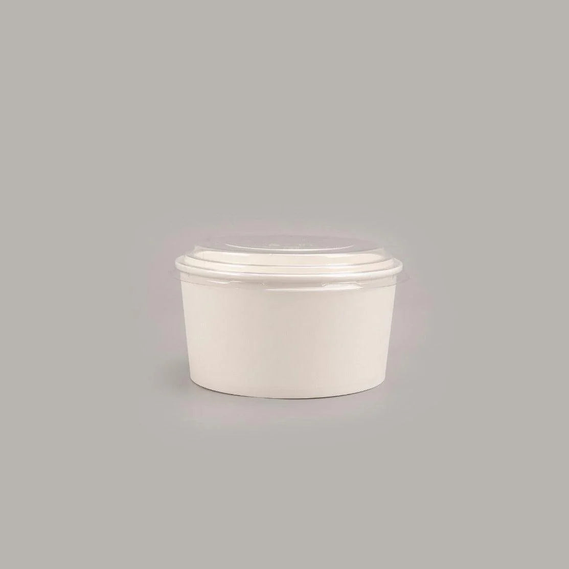 300x Salade Poke Bowl 1000ml 32oz Ø150mm wit