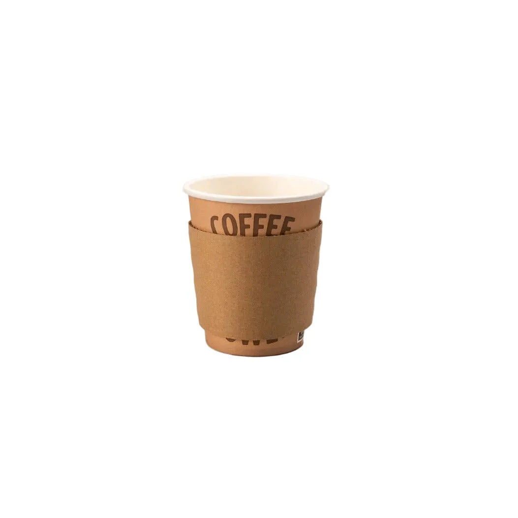 1000x Sleeve voor koffiebekers 230cc BIO