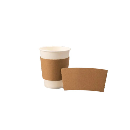 1000x Sleeve voor koffiebekers 360cc BIO