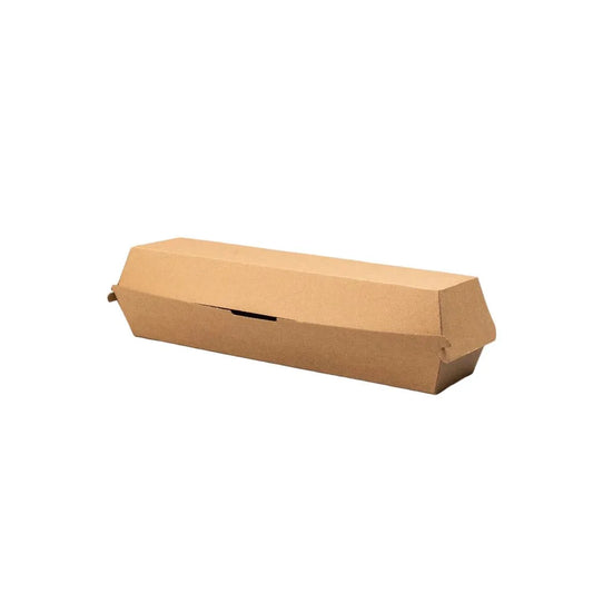 300x Baguette box kraft 30x6,5x8cm FSC