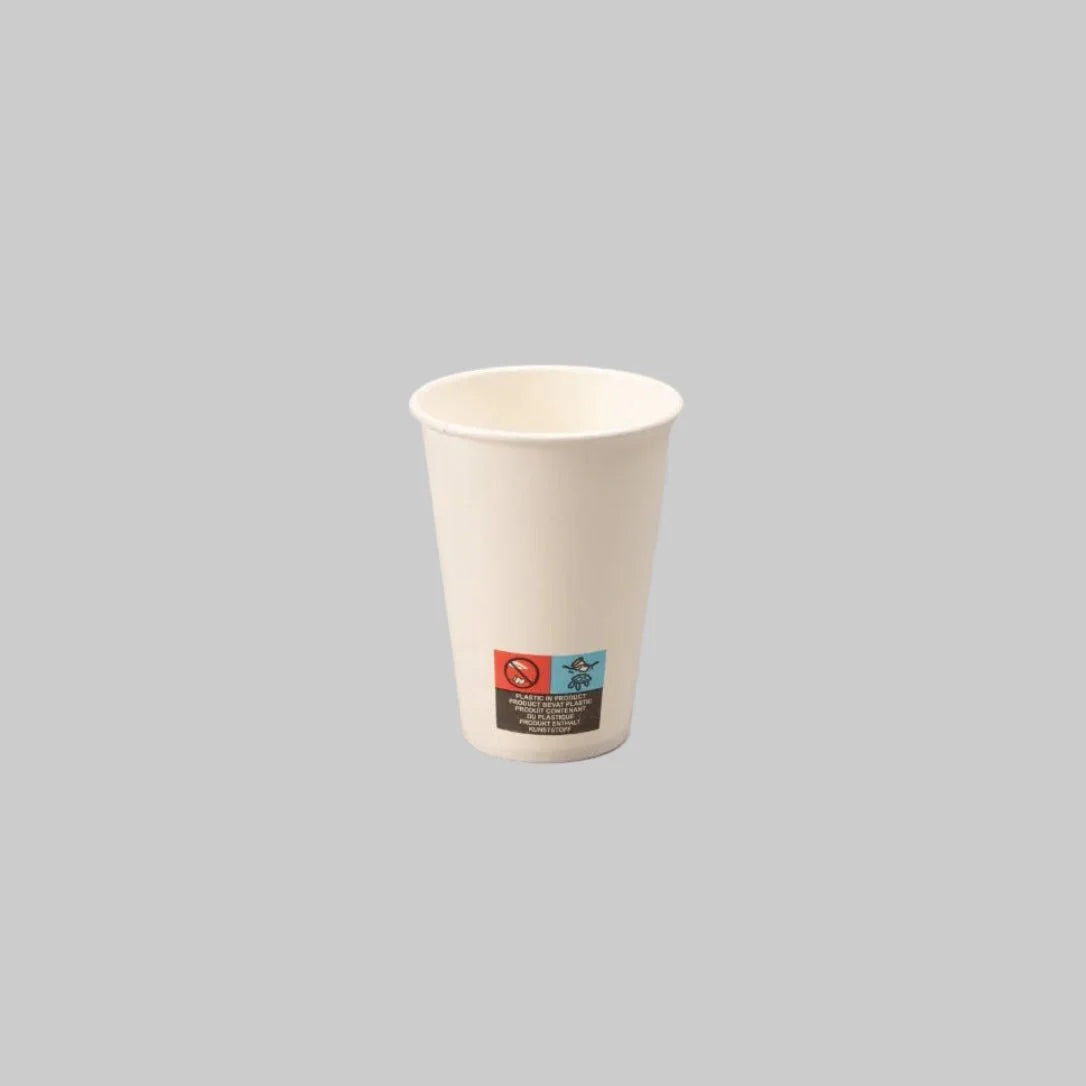 2500x Kartonnen koffiebeker 150cc 6oz wit FSC Mix