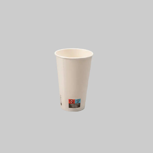 2500x Kartonnen koffiebeker 180cc 7.5oz wit FSC mix