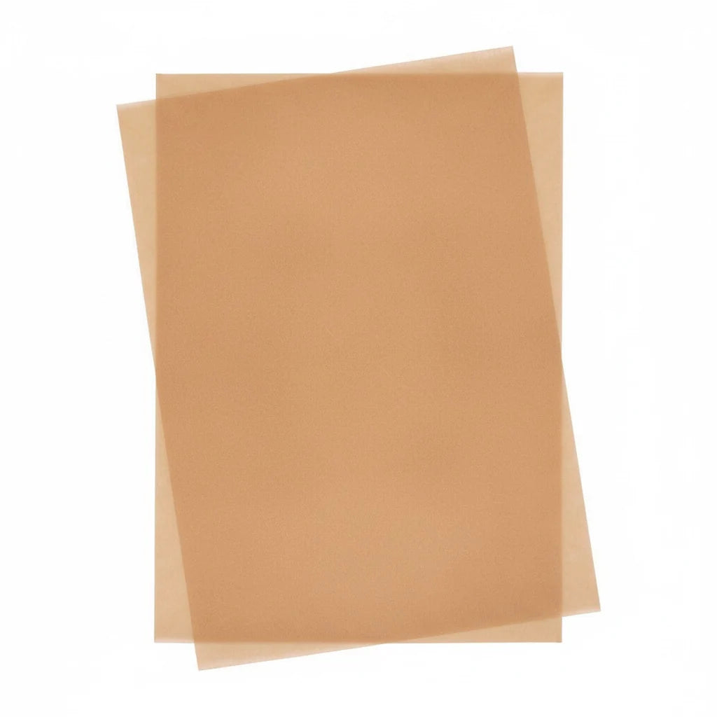 1000x Vetvrij papier - vellen 34x54cm - bruin papier