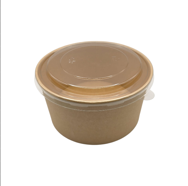 300x Salade / Poke Bowls 1000 ml– Kraft – Ø150 mm