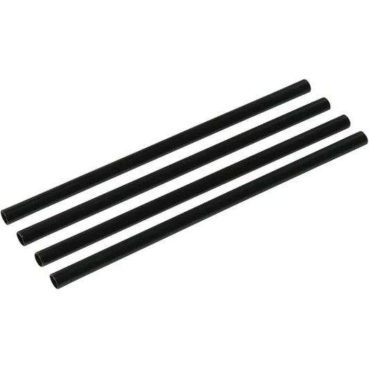Herbruikbare Cocktail Rietjes recht 16 cm x 6mm PP – Duurzaam en Sterk Zwart 10.000 stuks