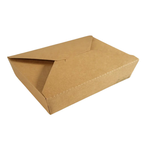 300x Oosterse Maaltijdbox 2100ml Nature kraft en Biologisch