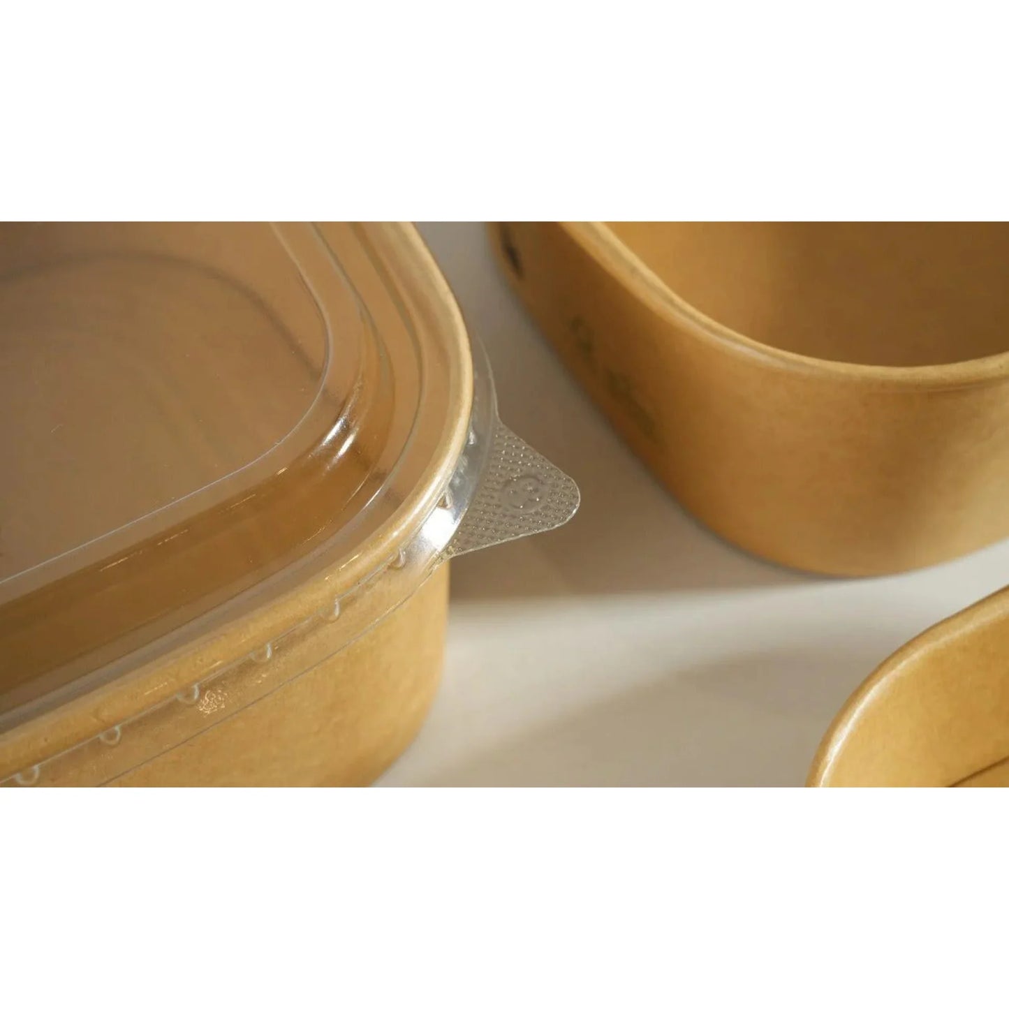 300x Deksel vierkante maaltijdbak  1000ml  170 x 170mm transparant PET