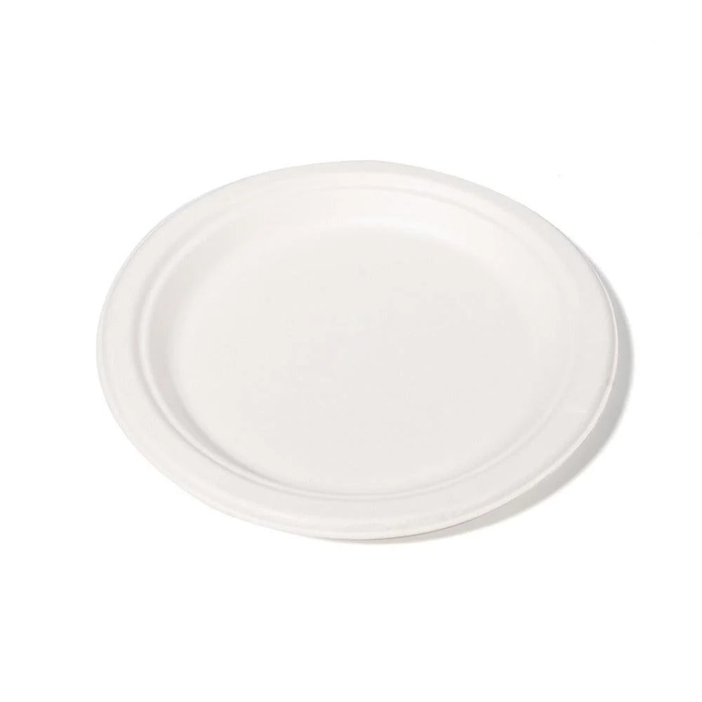 500x Bord Ø22 cm suikerriet BIO bagasse Plasticvrij