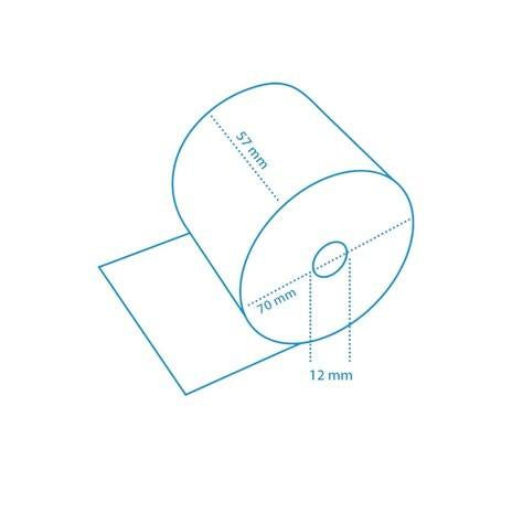 50x Kassarol Thermisch 57x70x12 - 48 GRAMS BPA FREE!