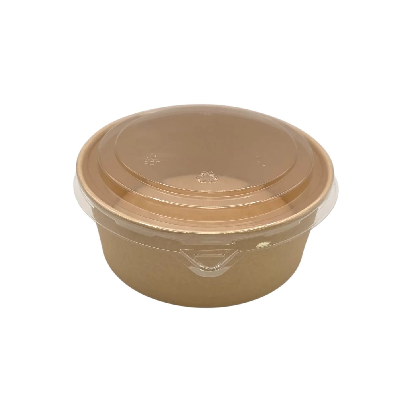 300x Salade / Poke Bowls 1100 ml– Kraft – Ø165 mm