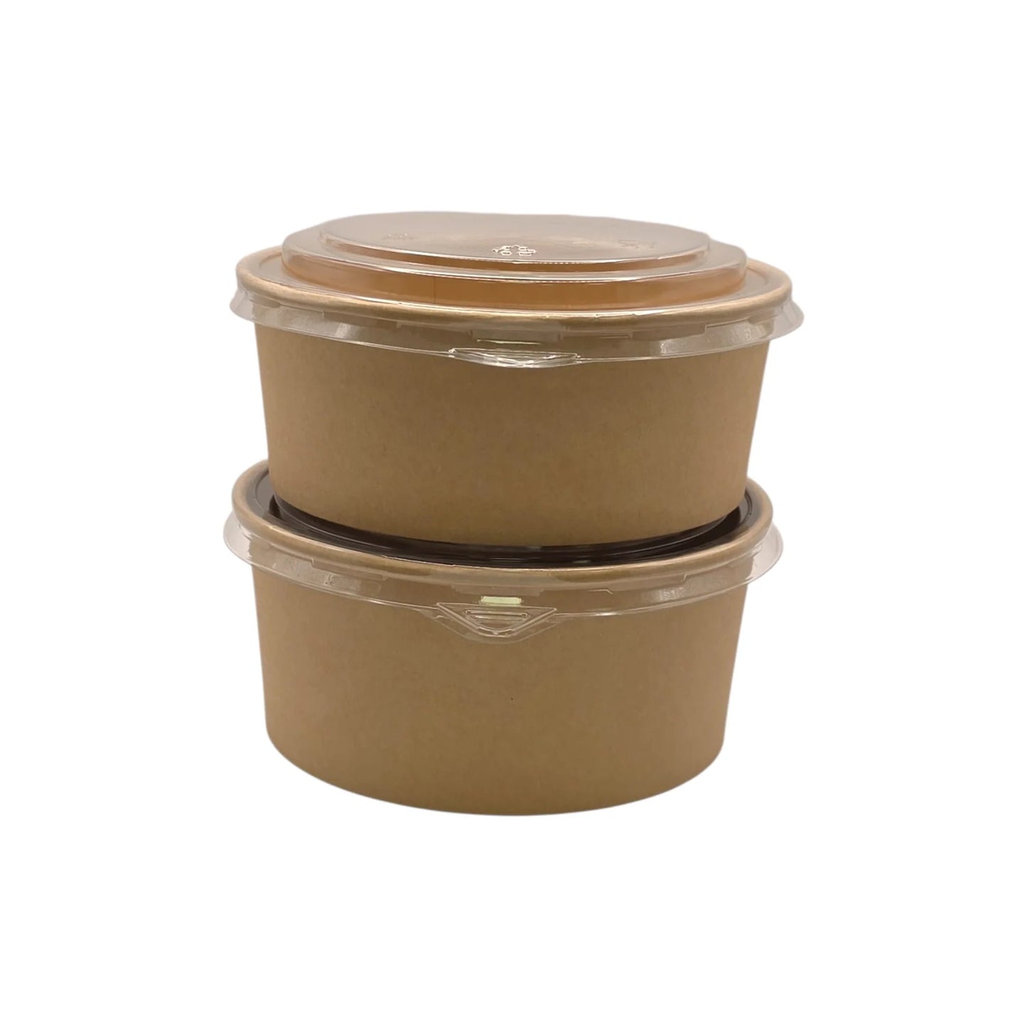 300x Salade / Poke Bowls 1100 ml– Kraft – Ø165 mm
