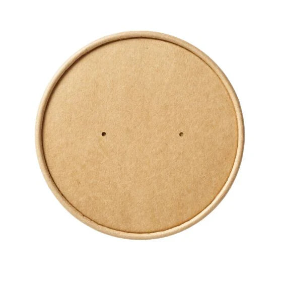500x Deksel soepbeker 240-360- 450ml Ø98mm kraft