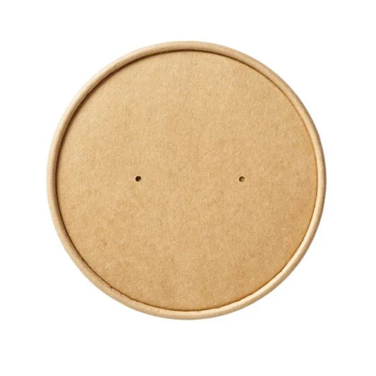 500x Deksel soepbeker 240-360- 450ml Ø98mm kraft